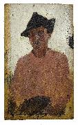 Italian man with hat Henry Scott Tuke